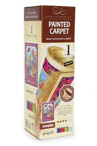 small foot 8733 - Painted Carpet, Tropical Ledge No.1, Teppich-Malset, Maße: 30x43cm