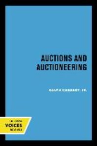 Auctions and Auctioneering