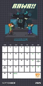 Minecraft Broschurkalender 2025