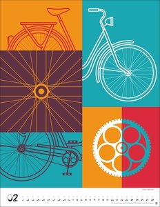 Bike Art Posterkalender 2026