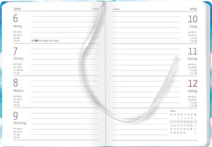 Minitimer Style Wolkenspiel 2025 - Taschen-Kalender A6 - Weekly - 192 Seiten - Notiz-Buch - mit Info- und Adressteil - Alpha Edition