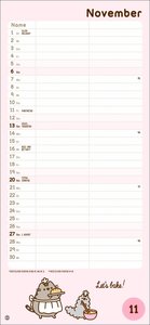 Pusheen Planer für zwei Kalender 2022