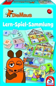 Schmidt 40478 - Die Maus: Lern-Spiel-Sammlung