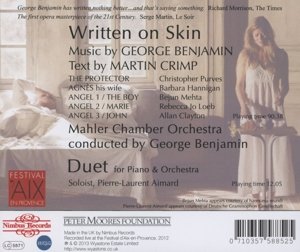 Written On Skin / Duet for Piano & Orchestra, 2 Audio-CDs