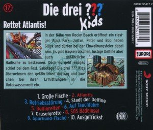 Die drei ???-Kids - Rettet Atlantis!, 1 Audio-CD
