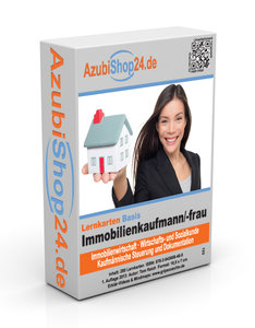 AzubiShop24.de Basis-Lernkarten Immobilienkaufmann / Immobilienkauffrau IHK-Prüfung