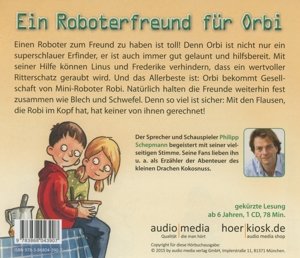 Orbis Abenteuer - Ein kleiner Roboter lässt es scheppern, 1 Audio-CD