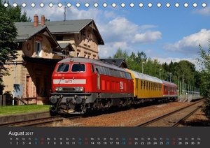 Oberlausitzer Eisenbahnen 2017 (Tischkalender 2017 DIN A5 quer)