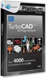Avanquest Platinum Edition - Turbo CAD 3D-Mega-Symbole, Einrichtungssymbole