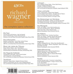Richard Wagner - The Complete Opera Collection, 44 Audio-CDs