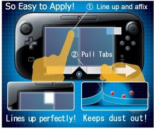 Wii U - Gamepad Bildschirm Schutzfolie - Precision Screen Filter