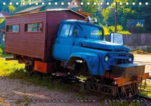 Waldbahnen in Rumänien - Die letzten Mocanitas (Tischkalender 2017 DIN A5 quer)
