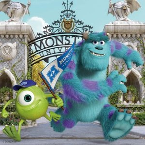 Ravensburger 09426 - Monster University Mike und Sully, Puzzle 3x49 Teile