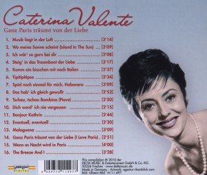 Ganz Paris träumt von der Liebe, 1 Audio-CD
