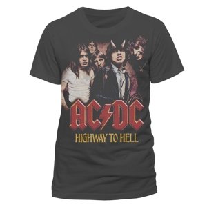 Vintage Highway To Hell (T-Shirt,Schwarz,L)