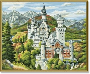 Schipper 609350551 - Schloss Neuschwanstein, MNZ Malen nach Zahlen