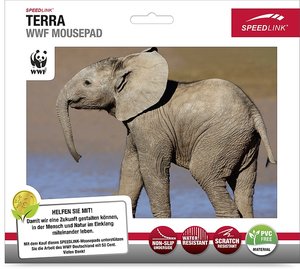 TERRA WWF Mousepad Elephant, Mauspad Elefant