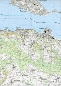 Topographische Karte Baden-Württemberg Konstanz-West