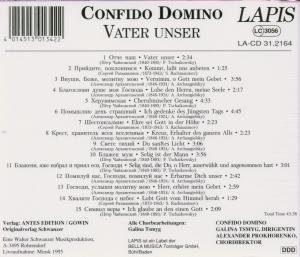 Confido Domino - Vater unser