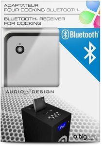 Bluetooth-Empfänger für iPod/iPhone-Dockingstationen mit 30Pin-Anschluss (bis iPhone4S)