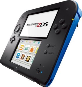 Nintendo 2DS - Konsole - Schwarz / Blau