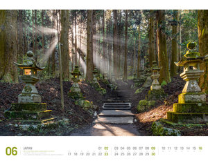 Japan - Unterwegs zwischen Tempeln und Schreinen Kalender 2024