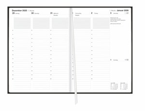 Terminer A6, Struktur schwarz 2026