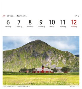 Norwegen Sehnsuchtskalender 2026