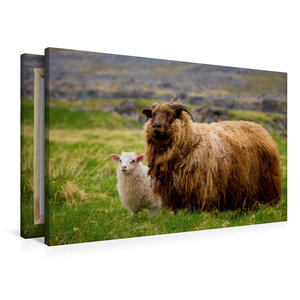 Premium Textil-Leinwand 90 cm x 60 cm quer Ein Motiv aus dem Kalender Beautiful Nature - Iceland