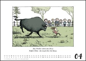 Alle Kinder 2021 - Freche Alle-Kinder-Witze - Illustriert von Anke Kuhl - Für Kinder und Erwachsene - Wandkalender - Format 42 x 29,7 cm