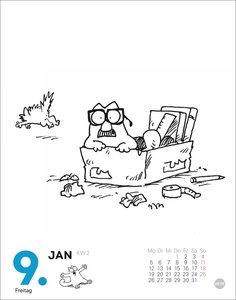 Simons Katze Tagesabreißkalender 2026