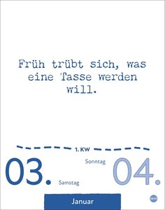 Dumme Sprüche für jeden Anlass Tagesabreißkalender 2026