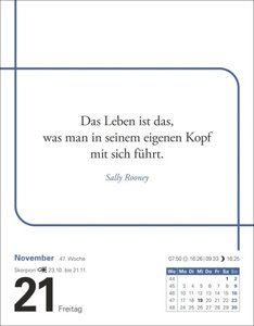 Zitate Tagesabreißkalender 2025