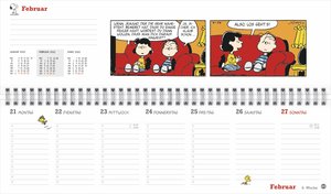 Peanuts Wochenquerplaner Kalender 2022