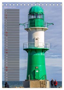Ostsee Tour Deutschland - maritime Highlights (Tischkalender 2024 DIN A5 hoch), CALVENDO Monatskalender
