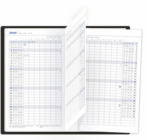 Leporello, schwarz 2026