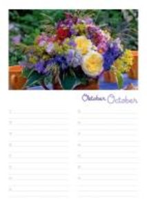 Happy Birthday, Motiv Blumen