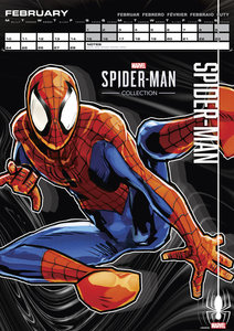 Pyramid – Spider-Man 2025 Posterkalender, 29,7x42cm, Kalender mit beliebten Spider-Man-Motiven, je Monat ein Poster, nachhaltig nur mit Papierumschlag, internationales Kalendarium