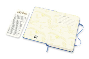 Moleskine 12 Monate Tageskalender 2022 - Harry Potter, Pocket/A6, Antwerpen Blau
