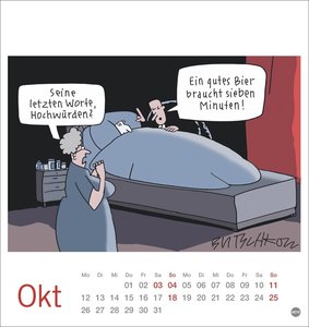 Peter Butschkow: Bier her Postkartenkalender 2026