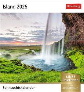 Island Sehnsuchtskalender 2026