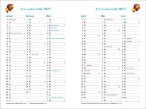 PAL - Der Lebensfreude Taschenkalender 2025