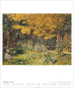 Claude Monet Im Garten Kalender 2026
