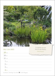 Zauberhafte Gärten Wochenkalender 2023