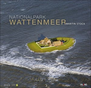 Nationalpark Wattenmeer Kalender 2023. Großer Foto-Wandkalender. Landschaften-Kalender 2023 mit atemberaubenden Fotos vom Wattenmeer. 48x46 cm Querformat.