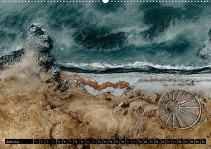 Island - Rundreise im Oktober (Wandkalender 2023 DIN A2 quer)