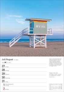 Bretagne und Normandie Wochenplaner 2026