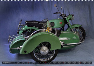 Deutsche Motorrad Oldtimer (Wandkalender 2023 DIN A2 quer)