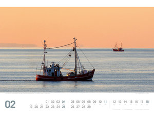 Nordsee - von Ostfriesland bis nach Sylt - ReiseLust Kalender 2024