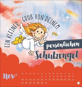Schutzengel Postkartenkalender 2025